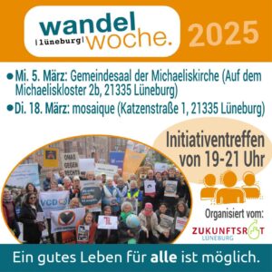 Wandelwoche 2025 – Einladung zum Initiativentreffen